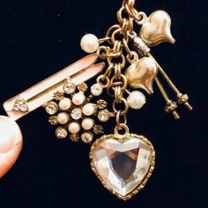 Betsey Johnson ski necklace (rare)